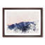 Pink Sunrise Over A Forest - Single Picture Frame Print on MDF-56892136-56892135