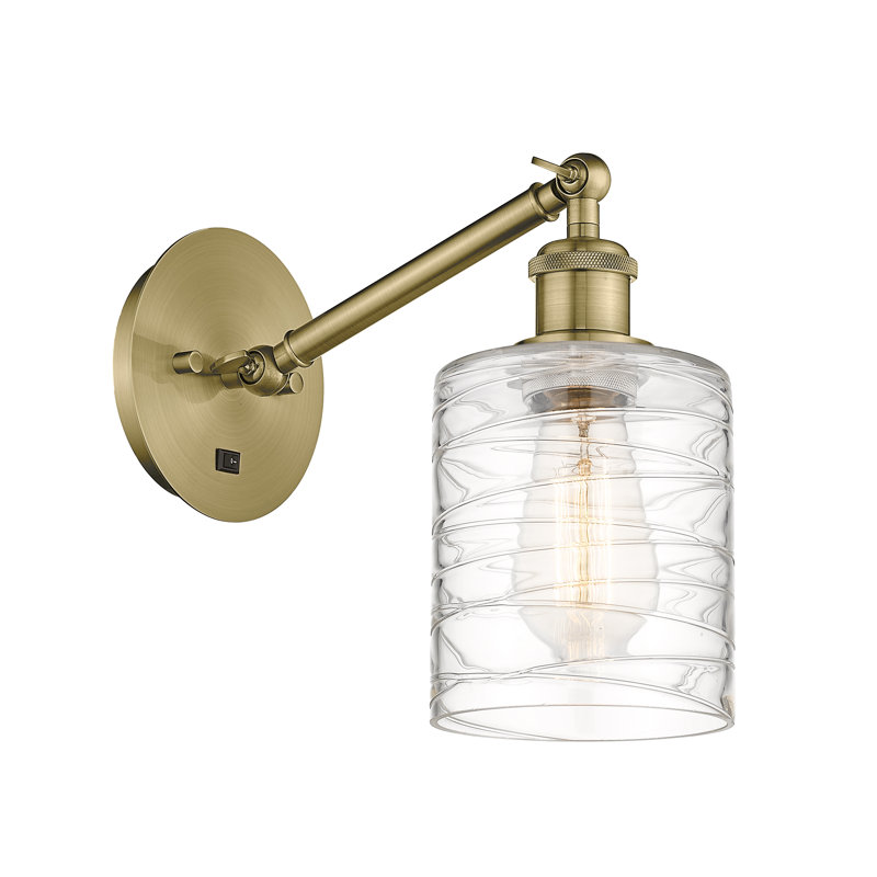 Shauna Armed Sconce, Incandescent, Polished Chrome