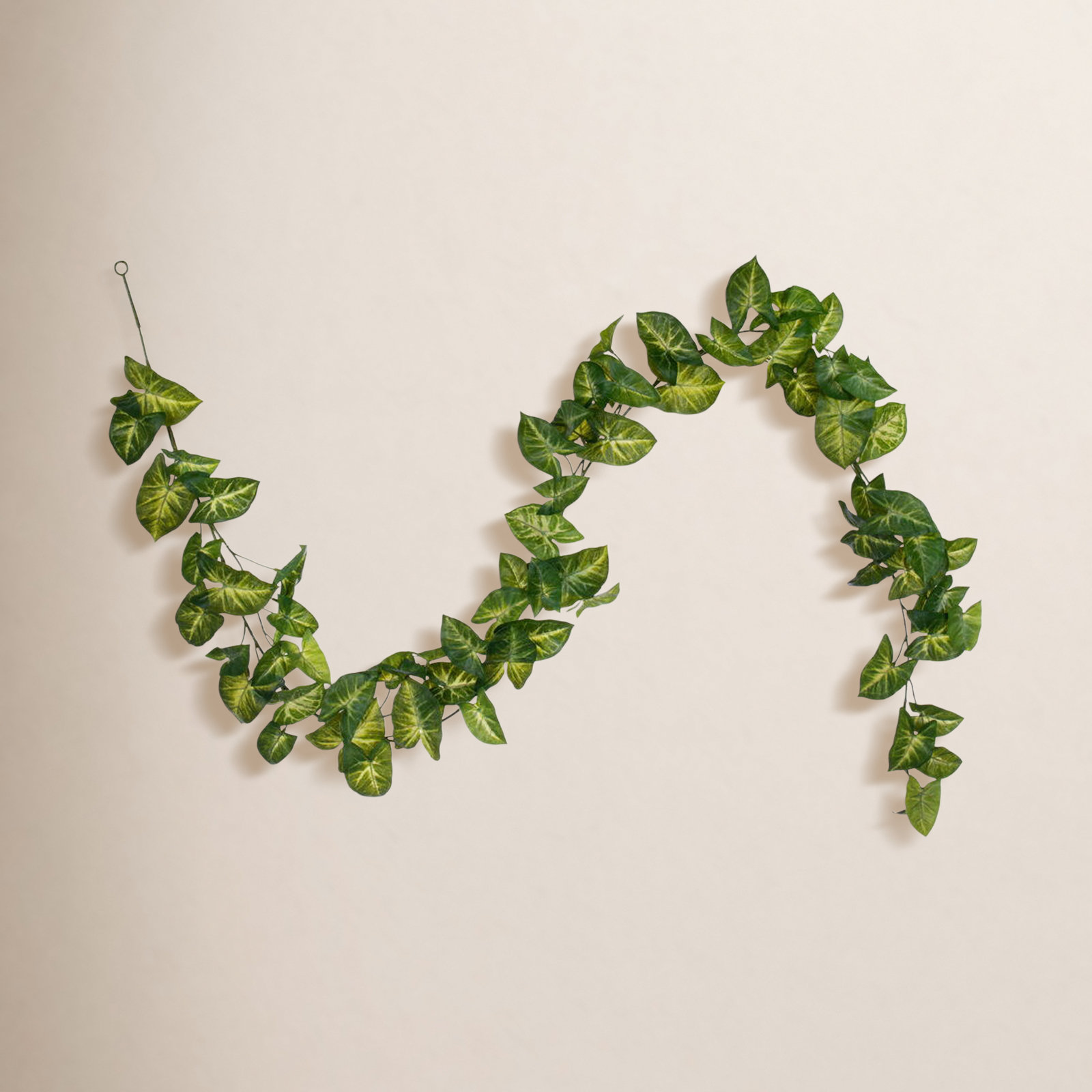 72" Syngonium No Holiday Garland
