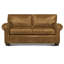 Bordeaux Leather Loveseat-46791413-72433171