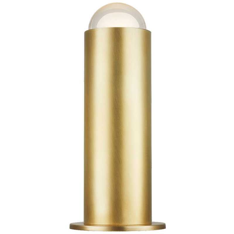 Ebell LED Table Lamp, Natural Brass