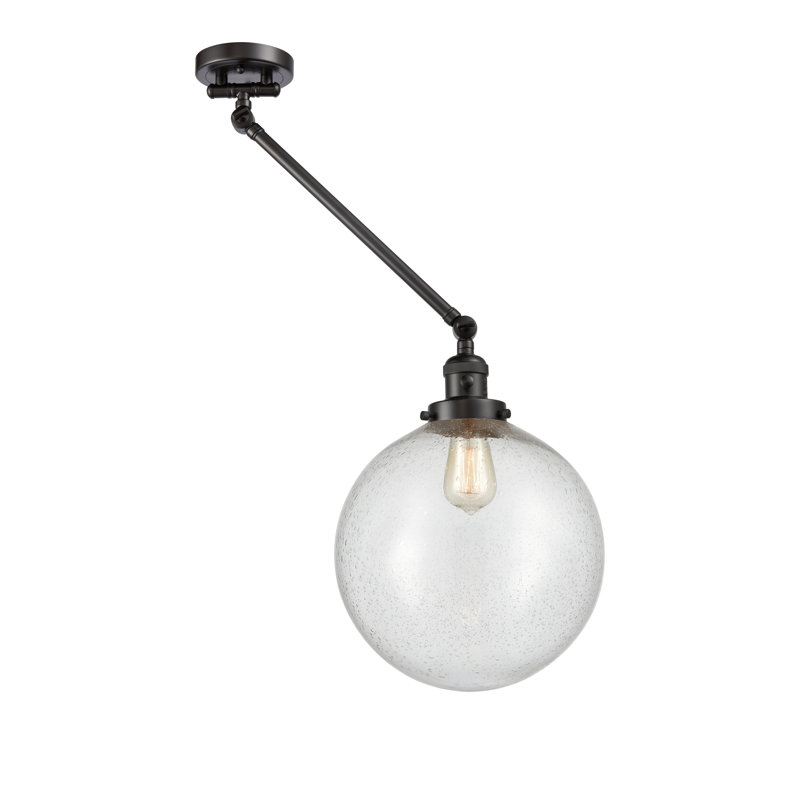 Antsje Plug-in Swing Arm Sconce, Seedy, Oil Rubbed Bronze, 40 Watt Vintage Incandescent Bulb