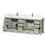 Sheffield 84" Double Bathroom Vanity Set-2065211264