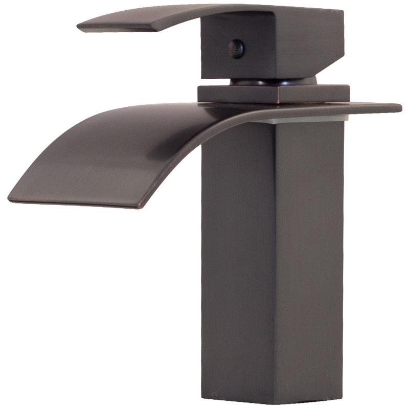 Robinet de salle de bain Remi, Bronze huilé