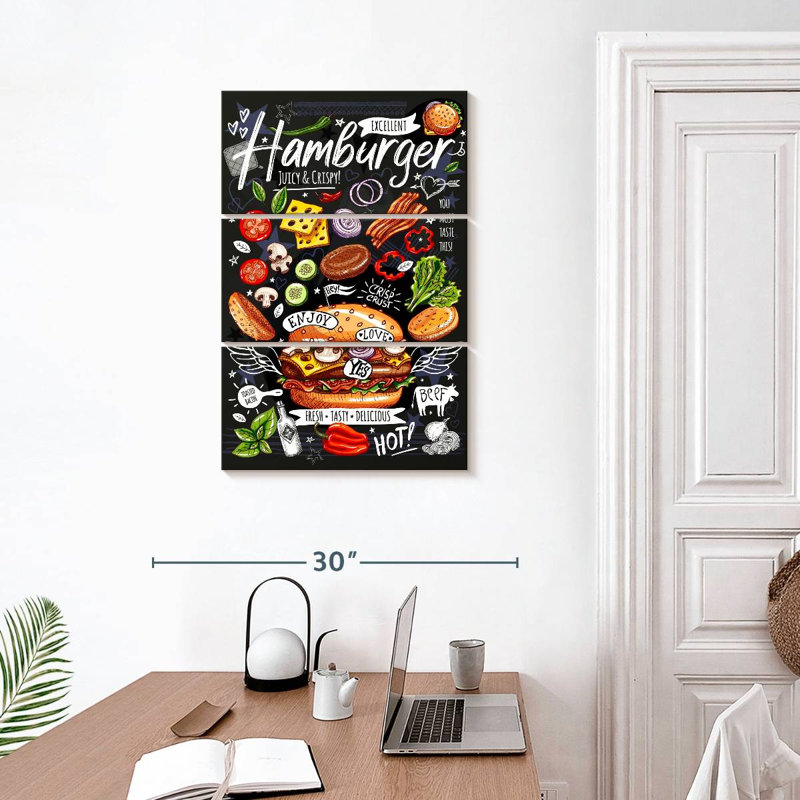 Yarlin Special Hamburger, 32" H x 20" W