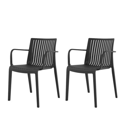 Mitchal Stackable Armchair, Set Of 2