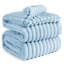 Couvre-lit de Noël 280 g / m² avec jeté en peluche rayé GentleSoft ™ - 90% flanelle, cadeau d'hiver chaud  -116487525-104713412