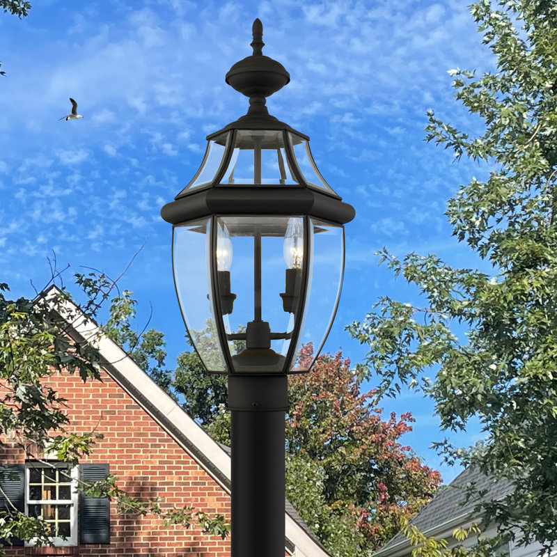 Arelene Lantern Head, 21.5" H x 10.5" W x 10.5" D, Black
