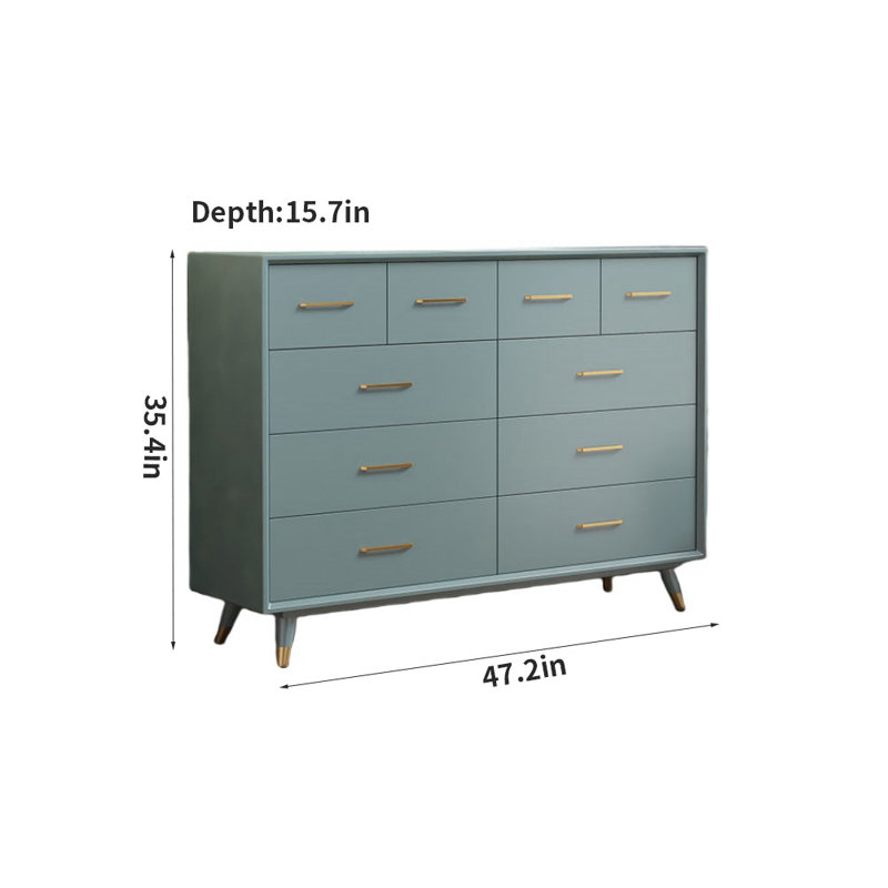 Cabinet d'entrée Simple Simple, Bleu