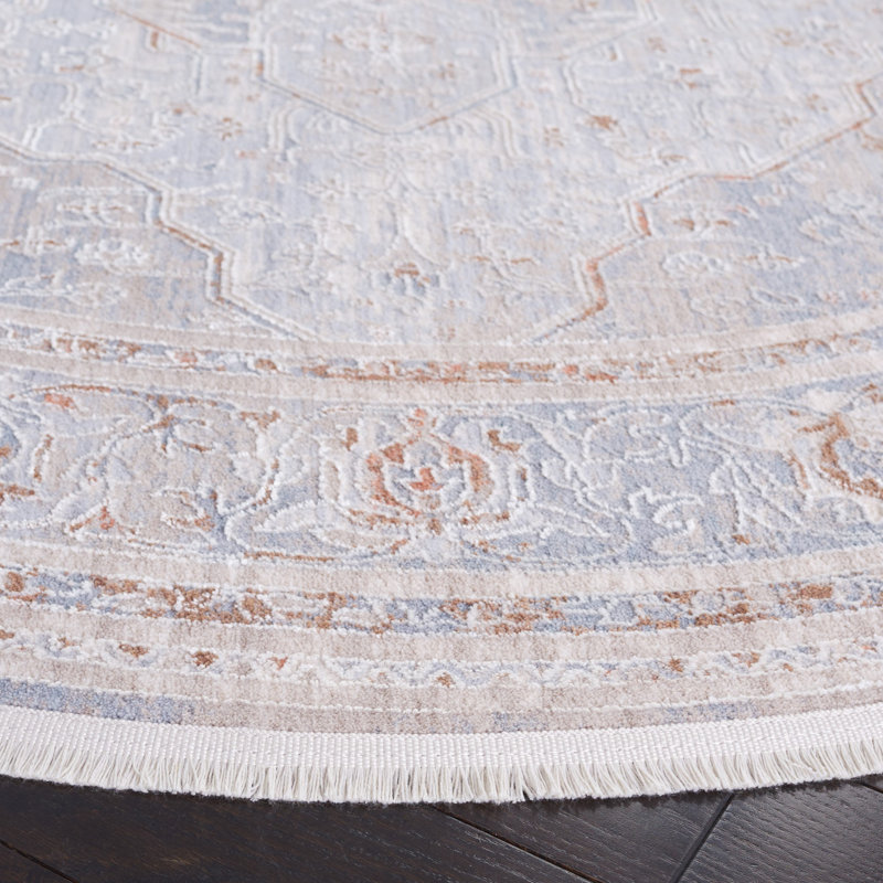 Marmara Performance Oriental Rug, Round 6'7"