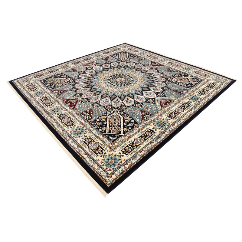 Kelayeh Oriental Indoor Rug, Square 10'