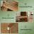 Entryway Bench,2-Tier Shoe Bench,Rectangular Bed Bench