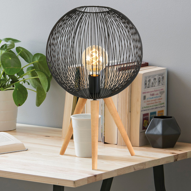 Gentle Metal Globe Lamp