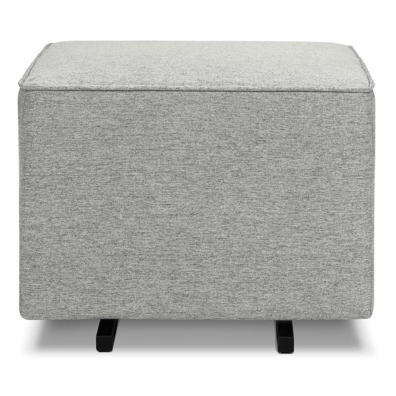 Universal 22" Square Standard Ottoman, Forest Gray 100% Polyester