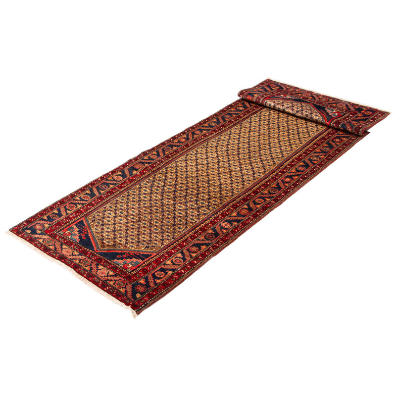 Tapis brun Konya Anatolian 3 pi 7 po x 12 pi 10 po