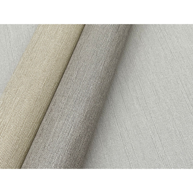 Ahmetli Shimmering Linen Wallpaper, Gray