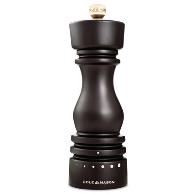Cole & Mason London Dark Chocolate Grind Select Pepper Mill 7"