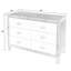 Commode double 6 tiroirs Janell