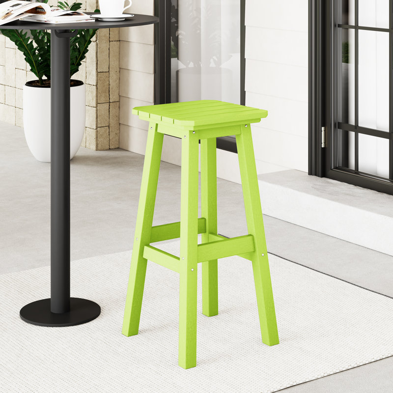 Laguna Outdoor Stool, Green