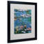 «Waterlilies Classic» par Claude Monet, reproduction d'art sur toile encadrée-245936685-255504631
