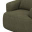 Fauteuil pivotant rembourré à accoudoirs rembourrés Modern-1868946723