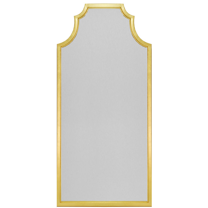 Finley Flat Mirror, Gold