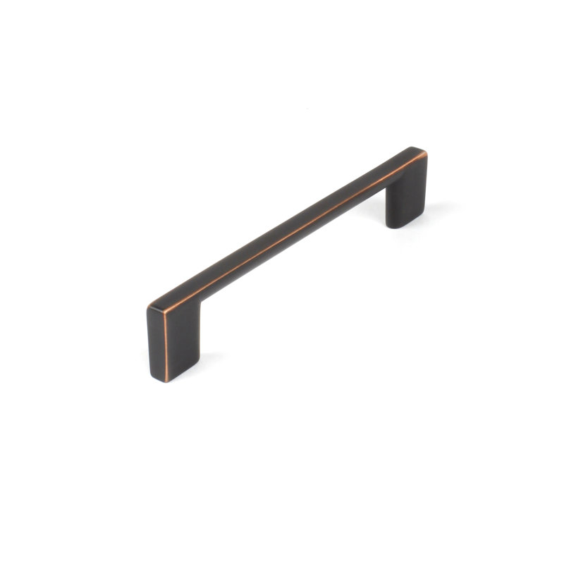 Poignée barre 6 5/16" au centre Builder's, Bronze régent / Cuivre, H 1,06 po x l 7,56 po x P 0,75 po