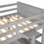 Lit mezzanine polyvalent avec plusieurs fonctions pour optimiser l'espace et optimiser l'utilisation de la pièce-1165320814