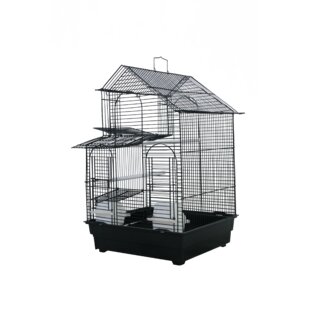 Tanya 18'' Victorian Top Table Top Bird Cage with Perch