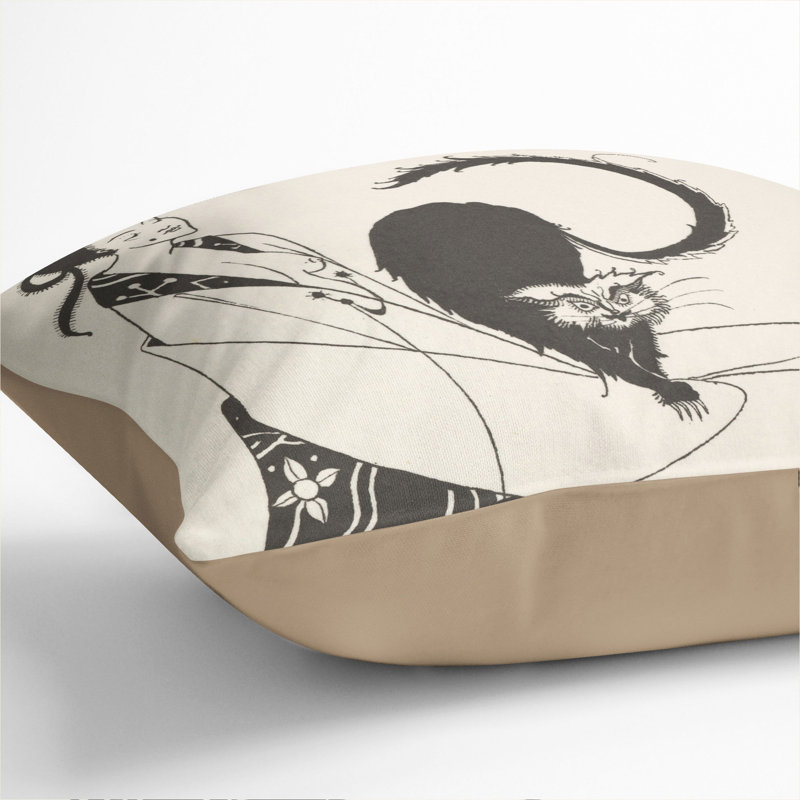 Square Cushion, 40cm H x 40cm W x 15cm D, Stone