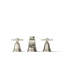 Pinstripe® Pure Deck-Mount Bath Faucet Trim for High-Flow Valve with Cross Handles, Valve Not Included-1683317908