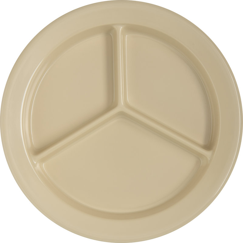 Carlisle Food Service Products Melamine Serving Dish & Platter Buffet Accessory, Tan