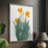 Daffodil Bunch I Framed Print - Solid Wood-851307764