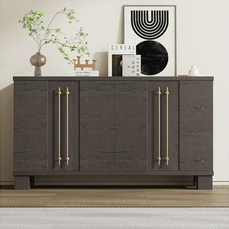 Annelien Accent Cabinet, Taupe