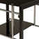 Cecilio One Shelf Two Tone Metal and Glass End Table