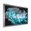 «Blue Daisy Flower In Morning Dew», reproduction sur toile flottante