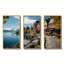 Allemagne, ville d'Aalesund au bord du lac - Allemagne, art mural-668085487-668085472