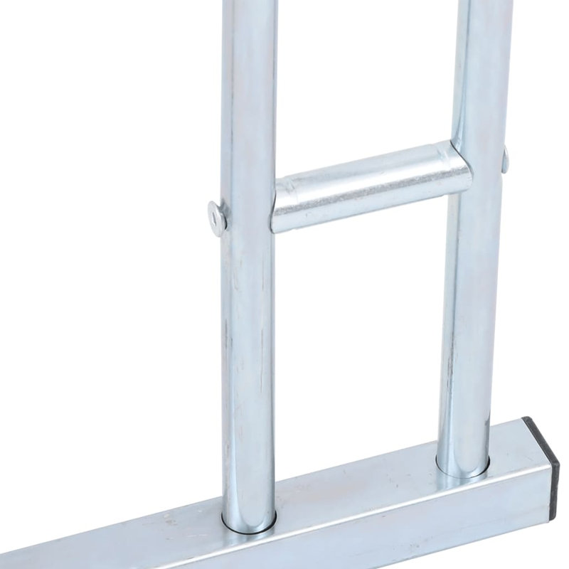 Support à vélo HuneyCutt, 3, Polygone, Argent