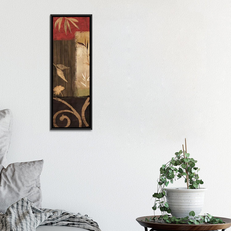 « eternal i », reproduction d’art sur toile, H 36 po x l 12 po x P 1,5 po, Toile avec cadre noir