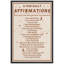 "Daily Affirmations", citations inspirantes sur l'art textuel sur toile-95982747-95982748