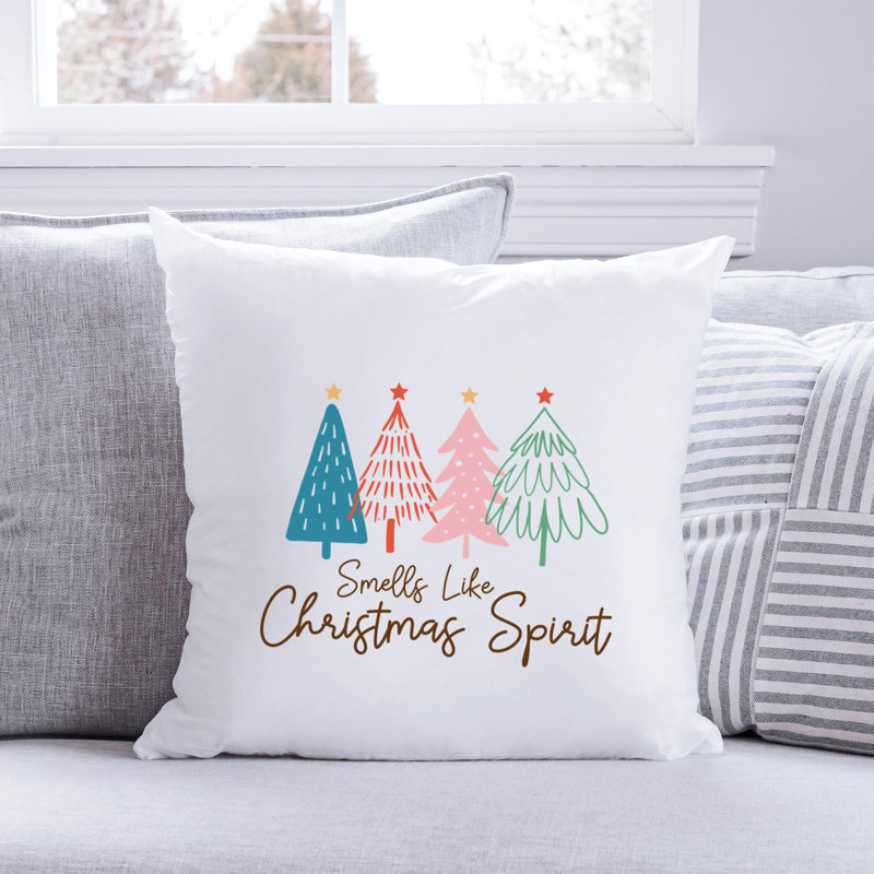 ChristmasFunny-05 Reversible Throw Pillow, 20" x 20"