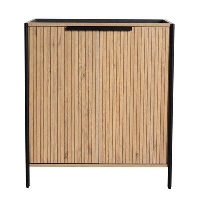Coffee Bathroom Furniture - 30" Plywood Vanity, Modern Vanity Plywood, -
