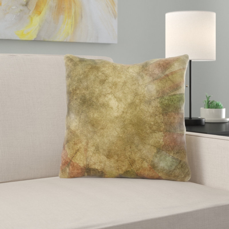 Coussin décoratif Hufford, Microsuède, Intérieur