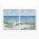Sandy Whispers | 2 Panel Split Large Canvas Print