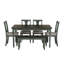 Io 6-Piece Two-Tone Wood and Upholstered Dining Set-141651357