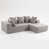 Tissu gris