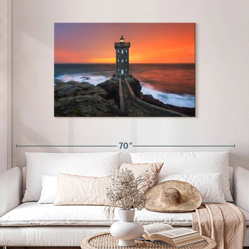 Phare de La Vieille, H 30 po x l 45 po