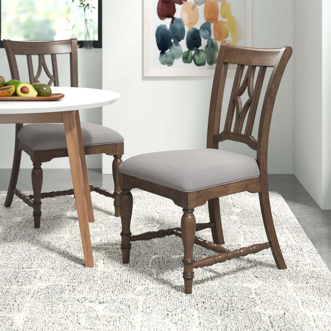 Secor Slat Back Side Chair (Set of 2) Laurel Foundry Modern Farmhouse® Frame 