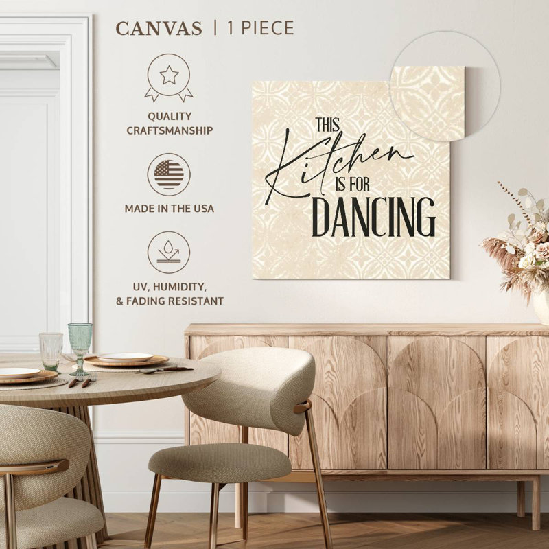 Tergel Kitchen Dancing, 20" H x 20" W