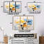 Erastus - Ensemble d'art mural floral moderne-108462995-108462997